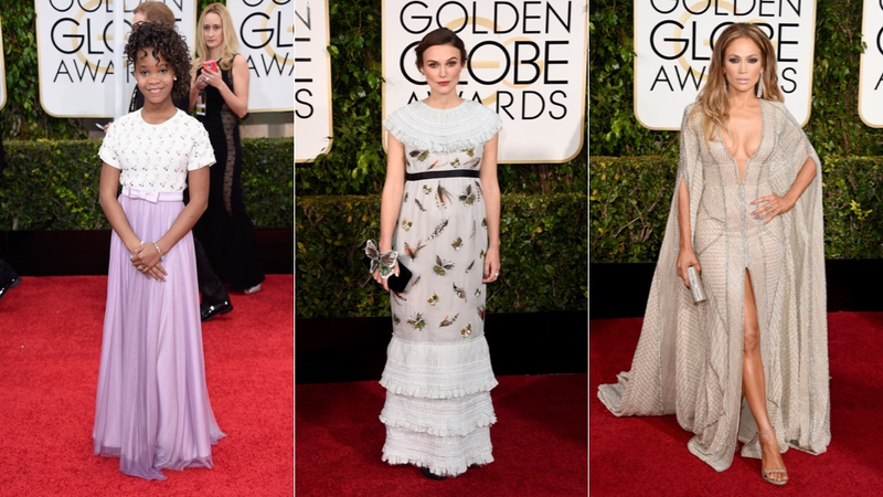 Illustration for article titled Every Dern Look From The 72nd Golden Globes Red CarpetÂ